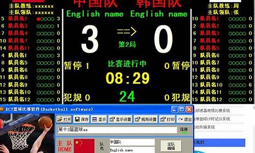篮球体育比赛计分系统免费版_篮球比赛计分方法