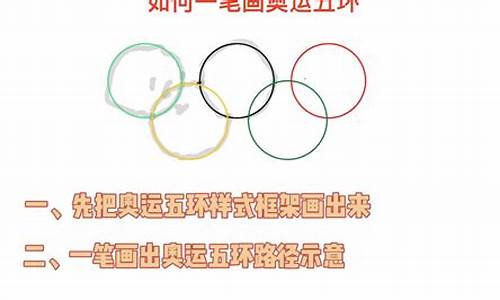 奥运五环一笔画完_一笔画出奥运五环多少种画法