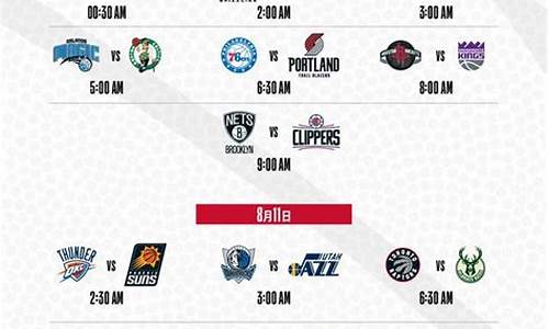 nba今日赛程表直播_nba今日赛程表